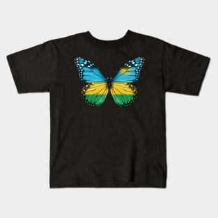 Rwandan Flag  Butterfly - Gift for Rwandan From Rwanda Kids T-Shirt